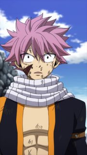 Natsu's reaction to his true identity