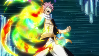 Natsu receives the power