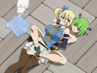 Brandish attacks Lucy