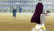 Kagura tells Lyon to use his full power