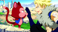 Sting and Lector's high-five