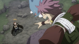 Natsu y Happy se Encuentran Con Gildarts