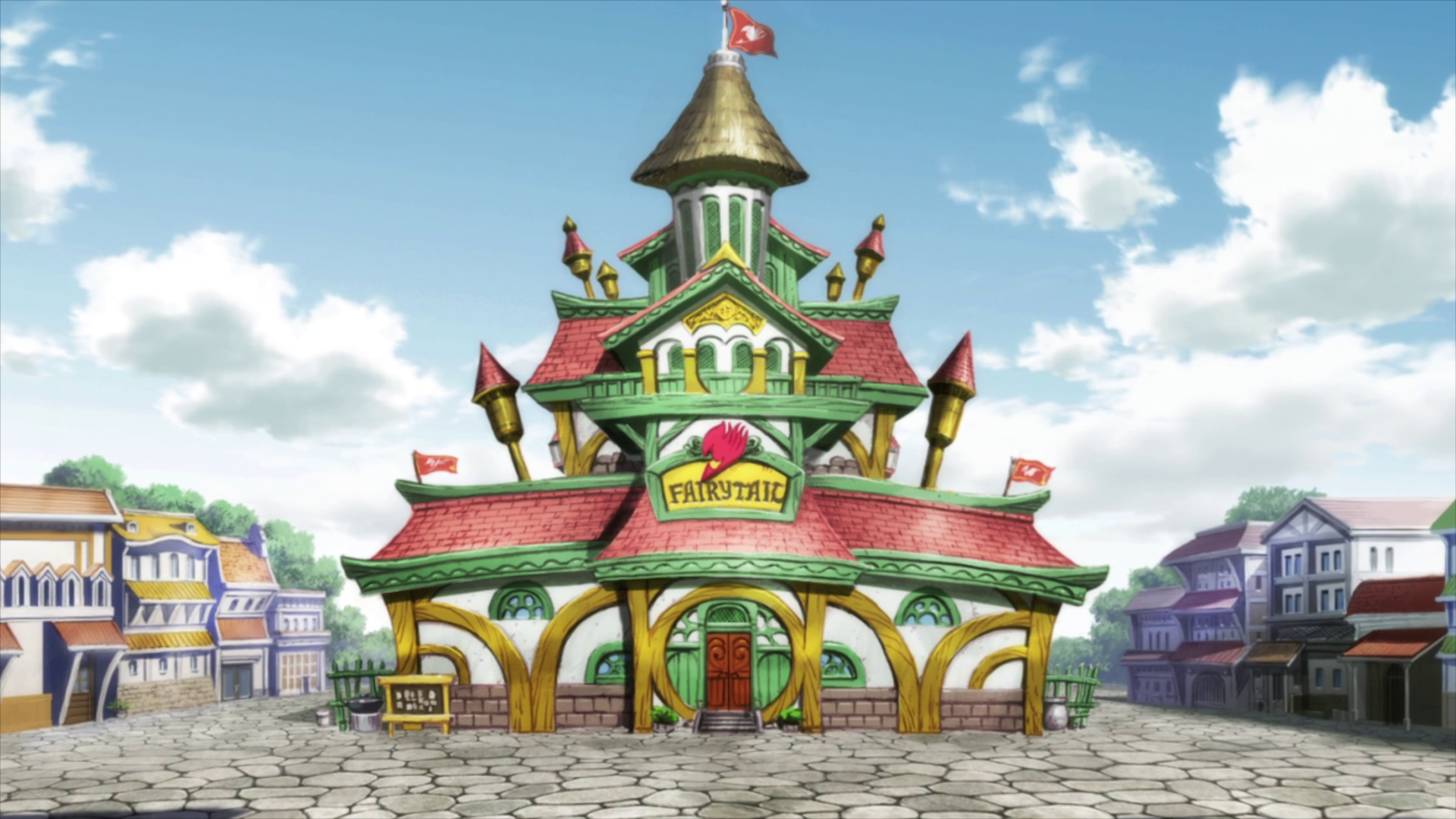 First Fairy Tail Building Fairy Tail Wiki Fandom