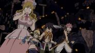 Natsu sees small Lucy