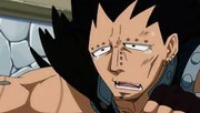 Gajeel disperato del fatto di essere l'unico Dragon Slayer senza un gatto.