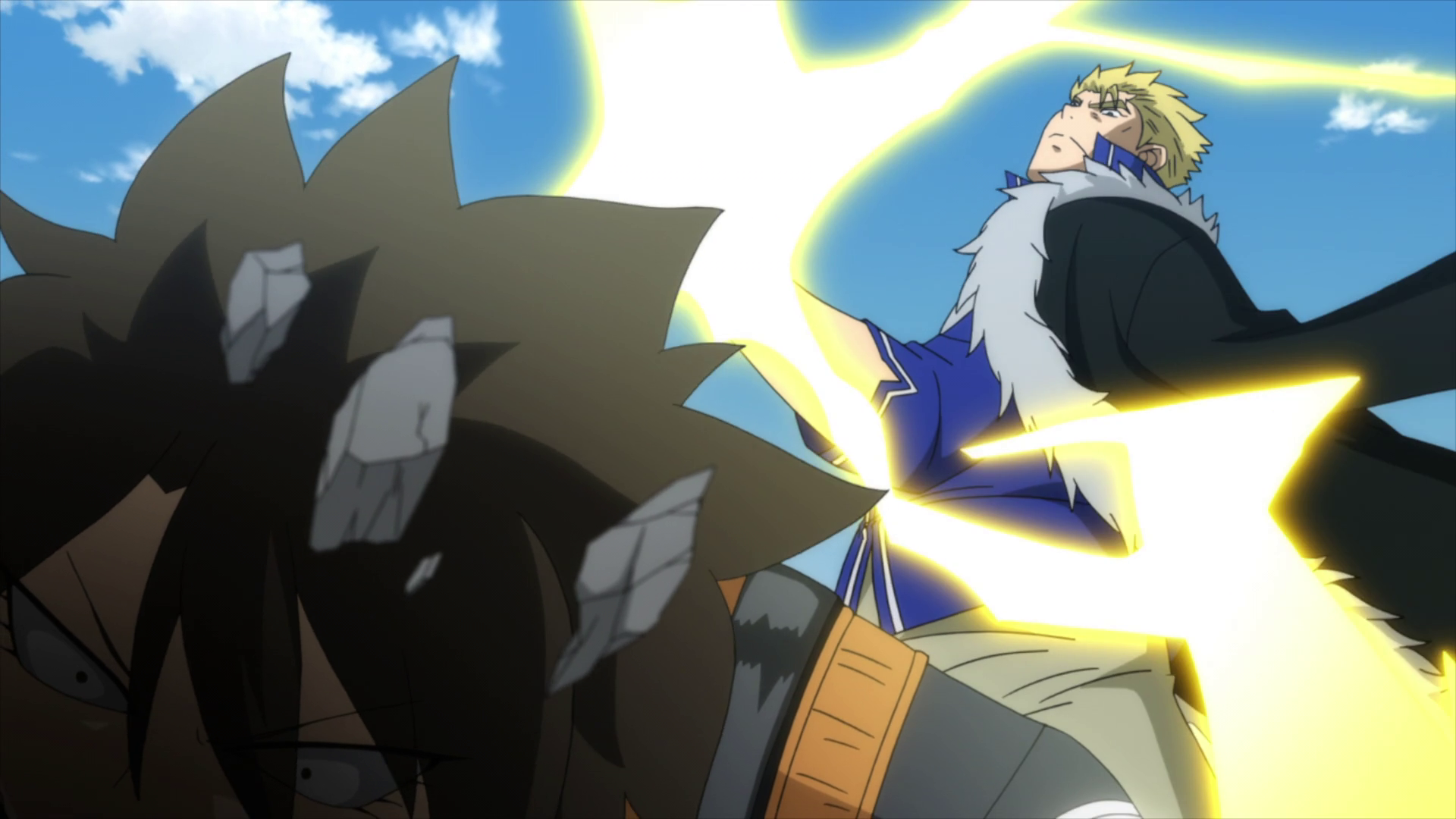 Laxus Dreyar Vs Wall Eehto Fairy Tail Wiki Fandom