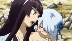 Yukino bajo la magia de Larcade