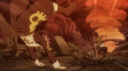 Tempester ataca a Natsu