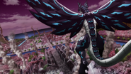 Acnologia attacks Magnolia