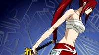 Erza clothes to defeat Ikaruga