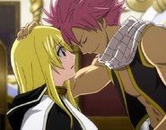 Natsu thanks Future Lucy