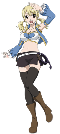 Lucy Heartfilia Natsu Dragneel Erza Scarlet Fairy Tail Anime fairy tail  transparent background PNG clipart  HiClipart