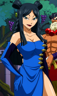 Minerva's appearance in the anime