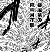 Gale Dragon's Tempest of Snow, Moon, and Flowers