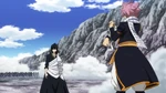 Natsu frente a Zeref