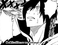 Zeref shows fear