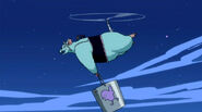 Angelica's flying abilities