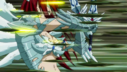 Erza hit by Laum Seeker