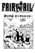 Happy on the cover of Chapter 526