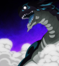Acnologia emerges from the rift