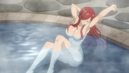 Erza relaxing