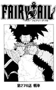 Natsu, Gajeel and Sting on Chapter 276 Cover