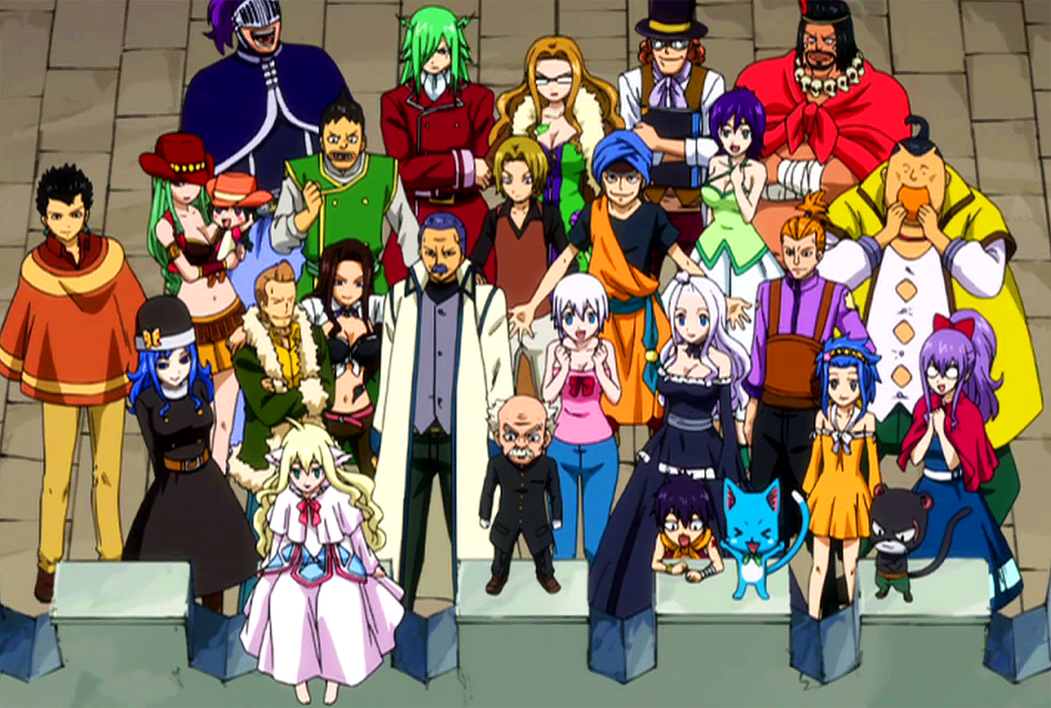 All the members of Fairy Tale  Fairy tail guild, Fairy tail guild