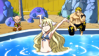 Laxus and Makarov accompany Mavis