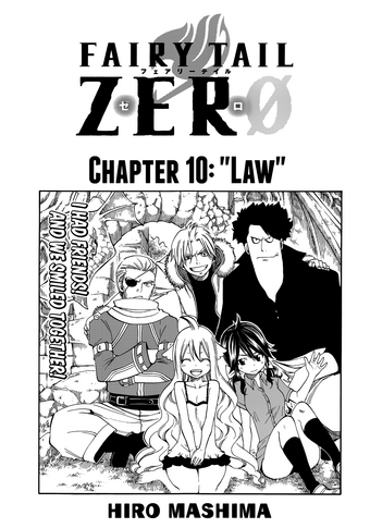 User Blog Blackwizardzeref Fairy Tail Zero Chapter 10 Law Review Fairy Tail Wiki Fandom