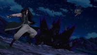 Kareem chases after Gajeel