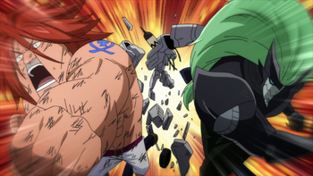 Ichiya and Freed destroy Wall's puppet