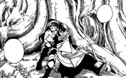 Ultear embraces an unconscious Zeref