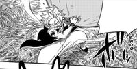 Gray in Natsu's body using Fire-Make