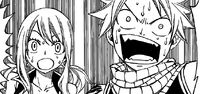 Natsu and Lucy Seeing Future Lucy