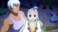 Edolas Mirajane and Elfman parting ways with Earth Land Lisanna