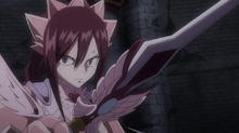 Erza Dispuesta a Derrotar a Kyouka