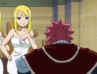 Ashley asking Natsu