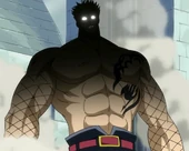 Laxus' partial Dragon Form.