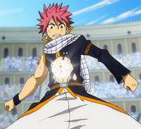 Natsu marked by stigma