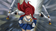 Erza's fighting ability