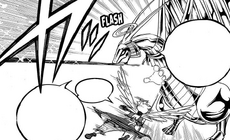 Viernes ataca a Natsu y Happy
