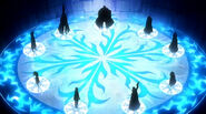 Jellal (as Siegrain) meeting with the council regarding Etherion