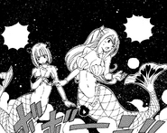 Brandish and Lucy become Mermaids