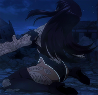 Ultear casting the taboo spell.