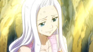 Mirajane cries after she fights Freed