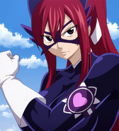 Erza ready to defeat evil