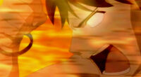 Gray inside Fukuro's Fire Dragon's Roar