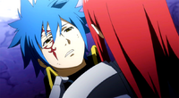 Jellal is scolded by Erza