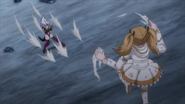 Juliet attacking Mirajane