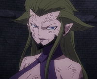 Kyôka prepares to fight Erza once more